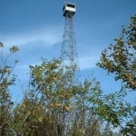 1st sighting of the Ishpatina Fire tower 