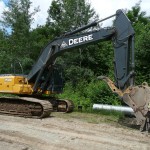 John Deere excavator