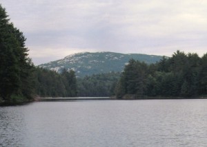 Silver Peak from Bell Lake