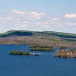 Little North Lake Peak from Gunflint Lake Little North Lake Peak from Gunflint Lake (Courtesy of isawtman)