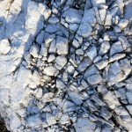 Close up of the quartzite in the area