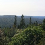 Panoramic View West - Alvin Lake Peak