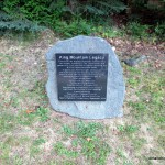 King Mountain Legacy plaque