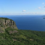 Panoramic from Nanabosho Lookout (Chest Lookout)