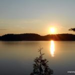 Sunset on Louisa Lake