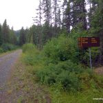 Sign: Provincial Park Boundary