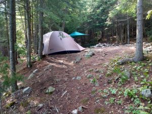 Scarecrow Lake campsite occupied