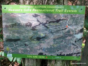 Heaven's Gate Trail Map