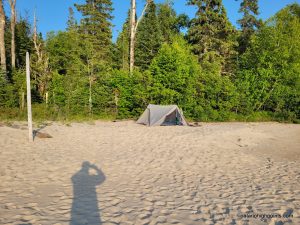 Campsite at Fisherman's Cove