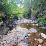 Hiking up the WGR tributary